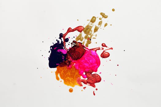 pexels-photo-1193743-1193743 Colorful abstract paint splash on white background, capturing creative expression.